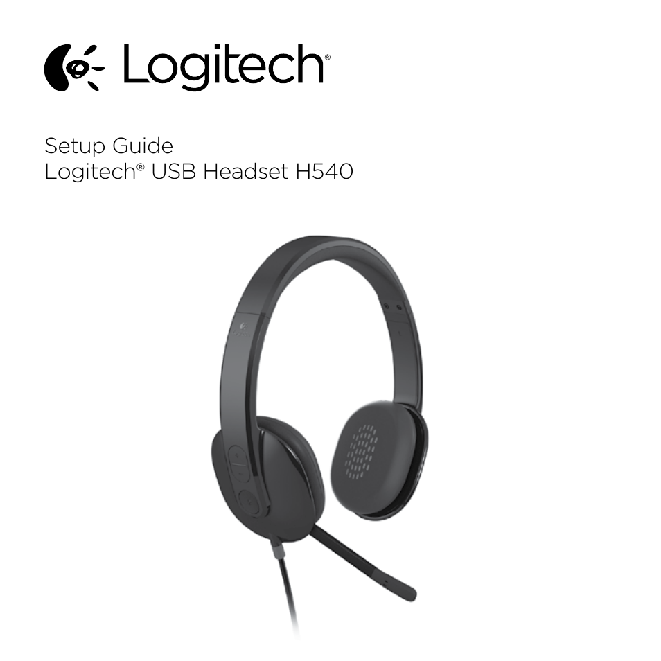 Logitech H540 User Manual | 59 pages