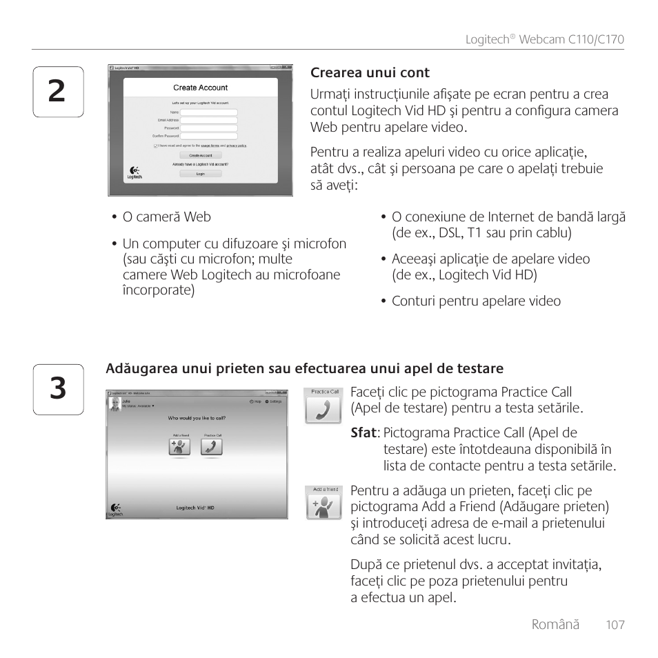 Logitech C170 User Manual | Page 107 / 204