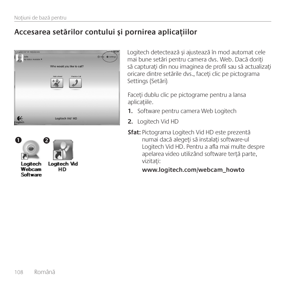 Logitech C170 User Manual | Page 108 / 204