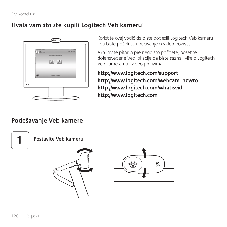 Logitech C170 User Manual | Page 126 / 204