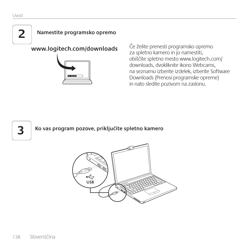 Logitech C170 User Manual | Page 138 / 204