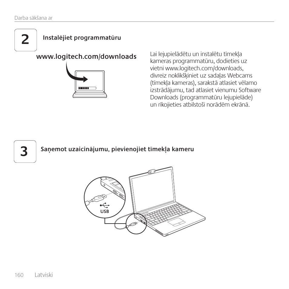 Logitech C170 User Manual | Page 160 / 204