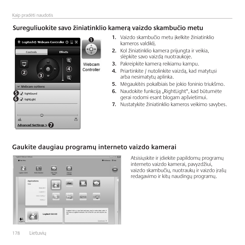 Logitech C170 User Manual | Page 178 / 204