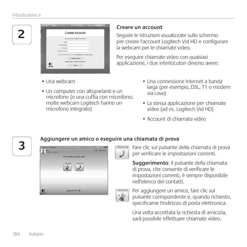 Logitech C170 User Manual | Page 184 / 204