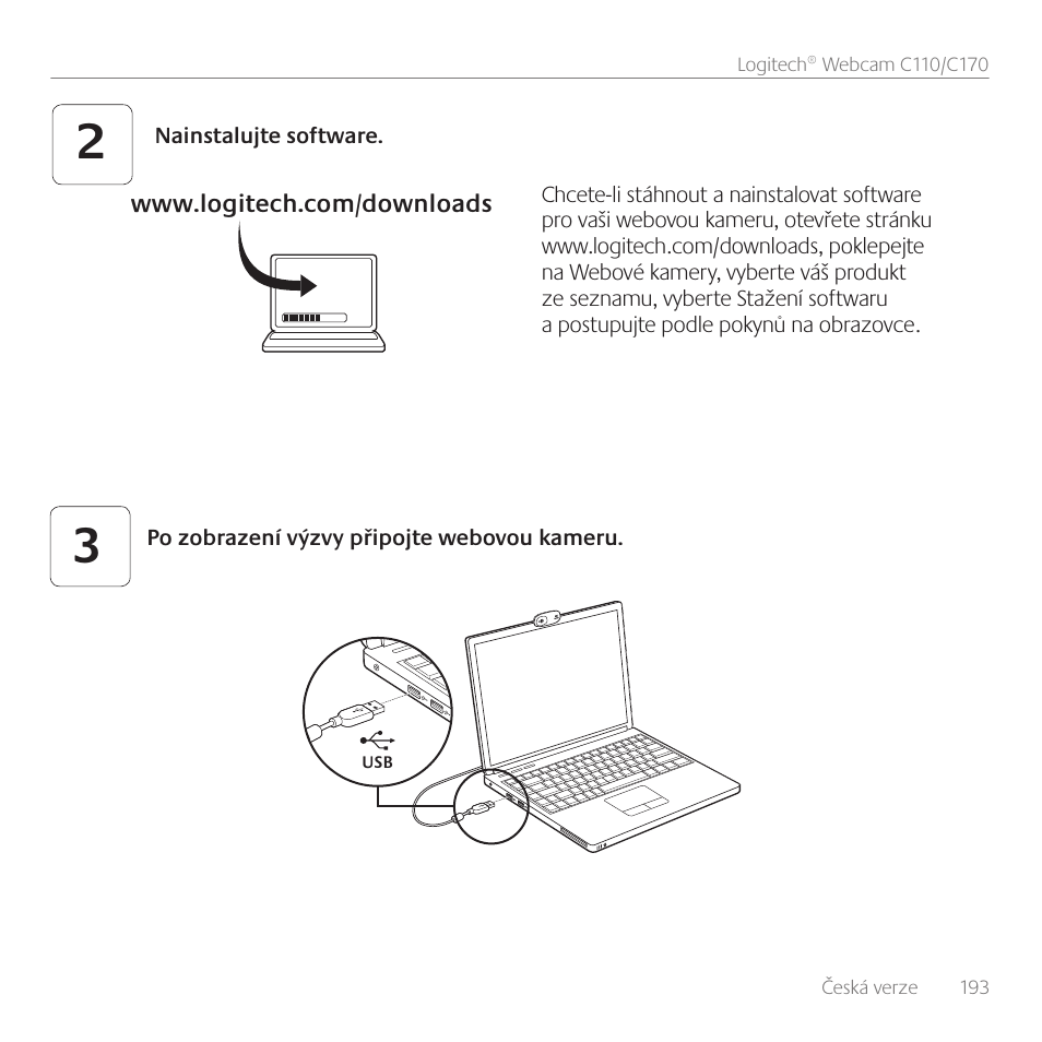 Logitech C170 User Manual | Page 193 / 204