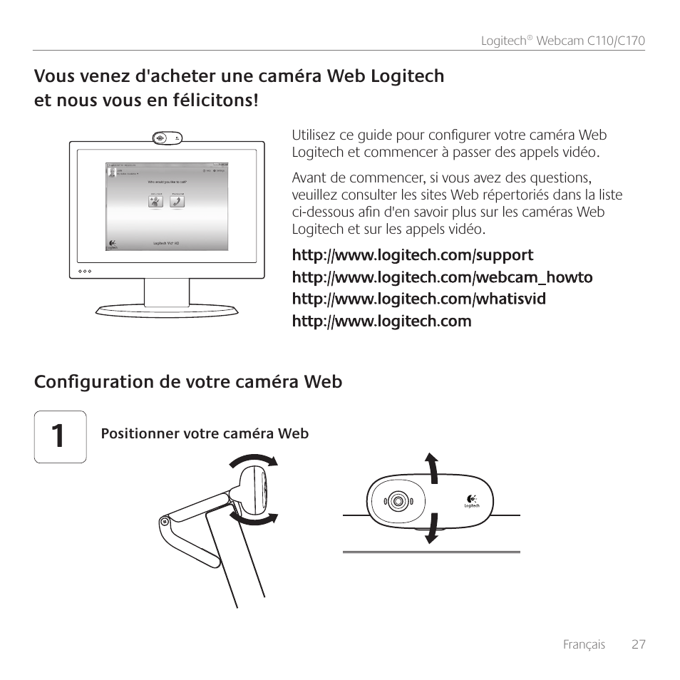 Logitech C170 User Manual | Page 27 / 204