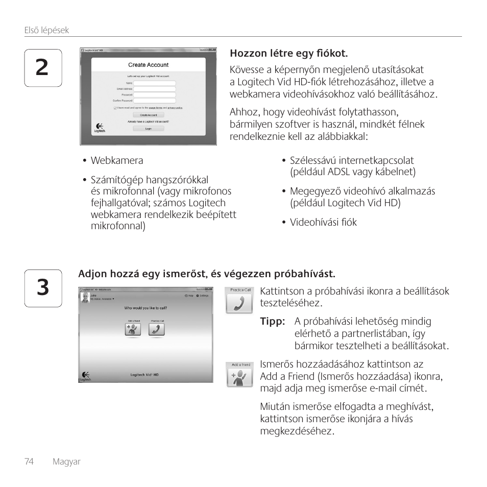 Logitech C170 User Manual | Page 74 / 204