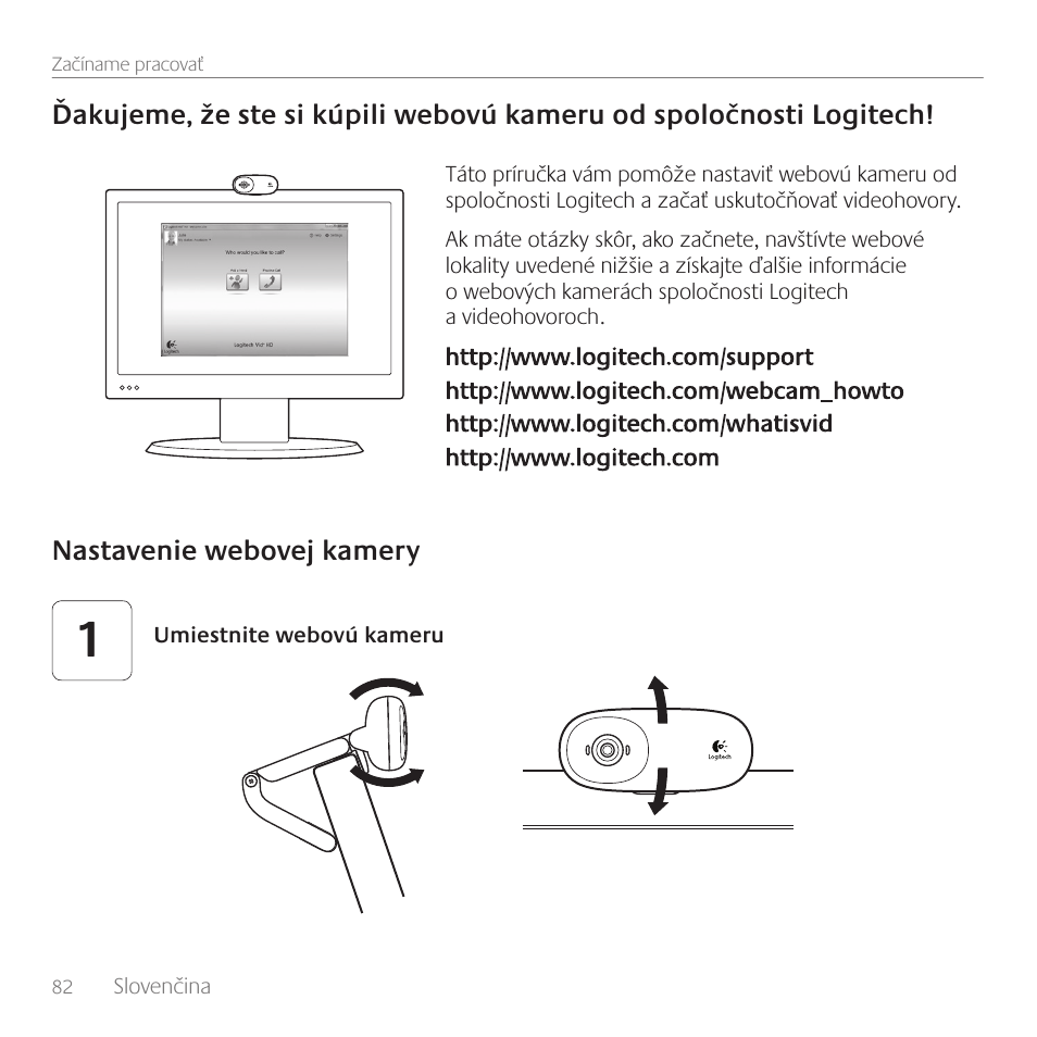 Logitech C170 User Manual | Page 82 / 204