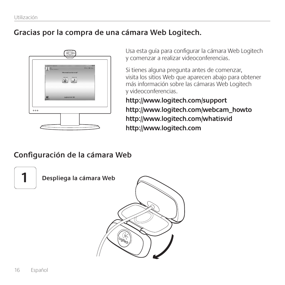 Logitech C615 User Manual | Page 16 / 52