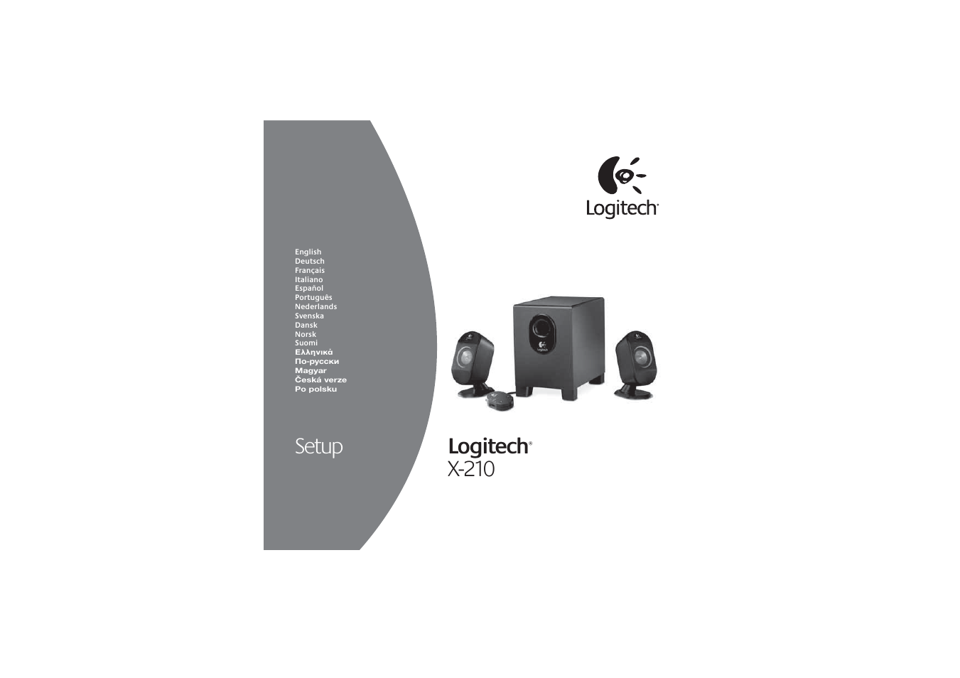 Logitech X-210 User Manual | 42 pages