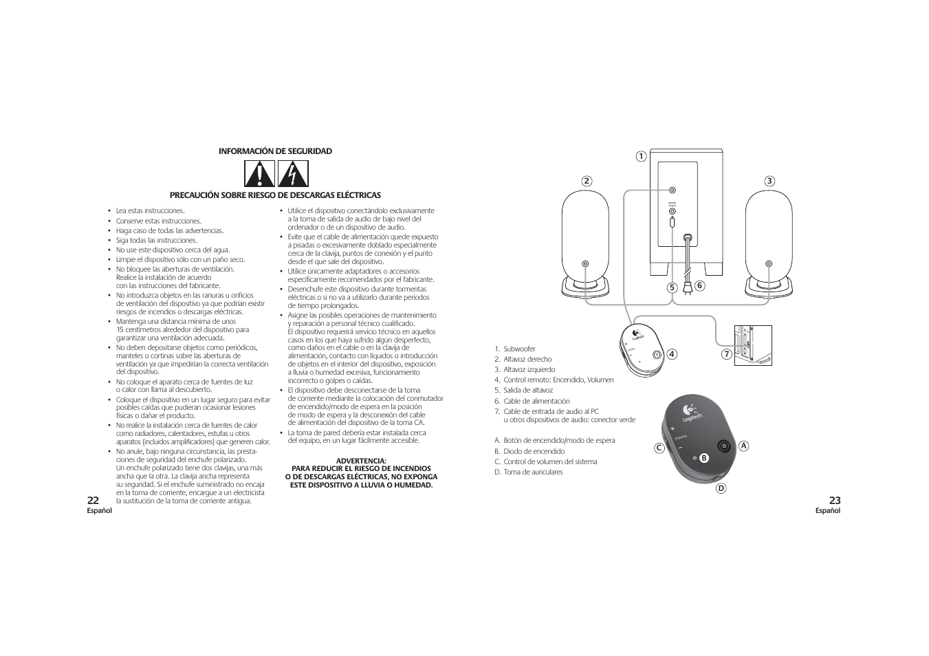 Logitech X-210 User Manual | Page 12 / 42