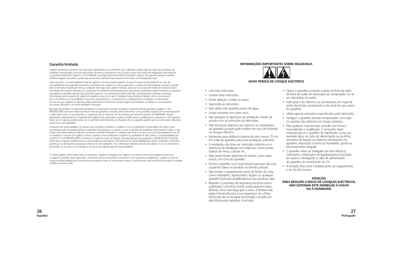 Logitech X-210 User Manual | Page 14 / 42