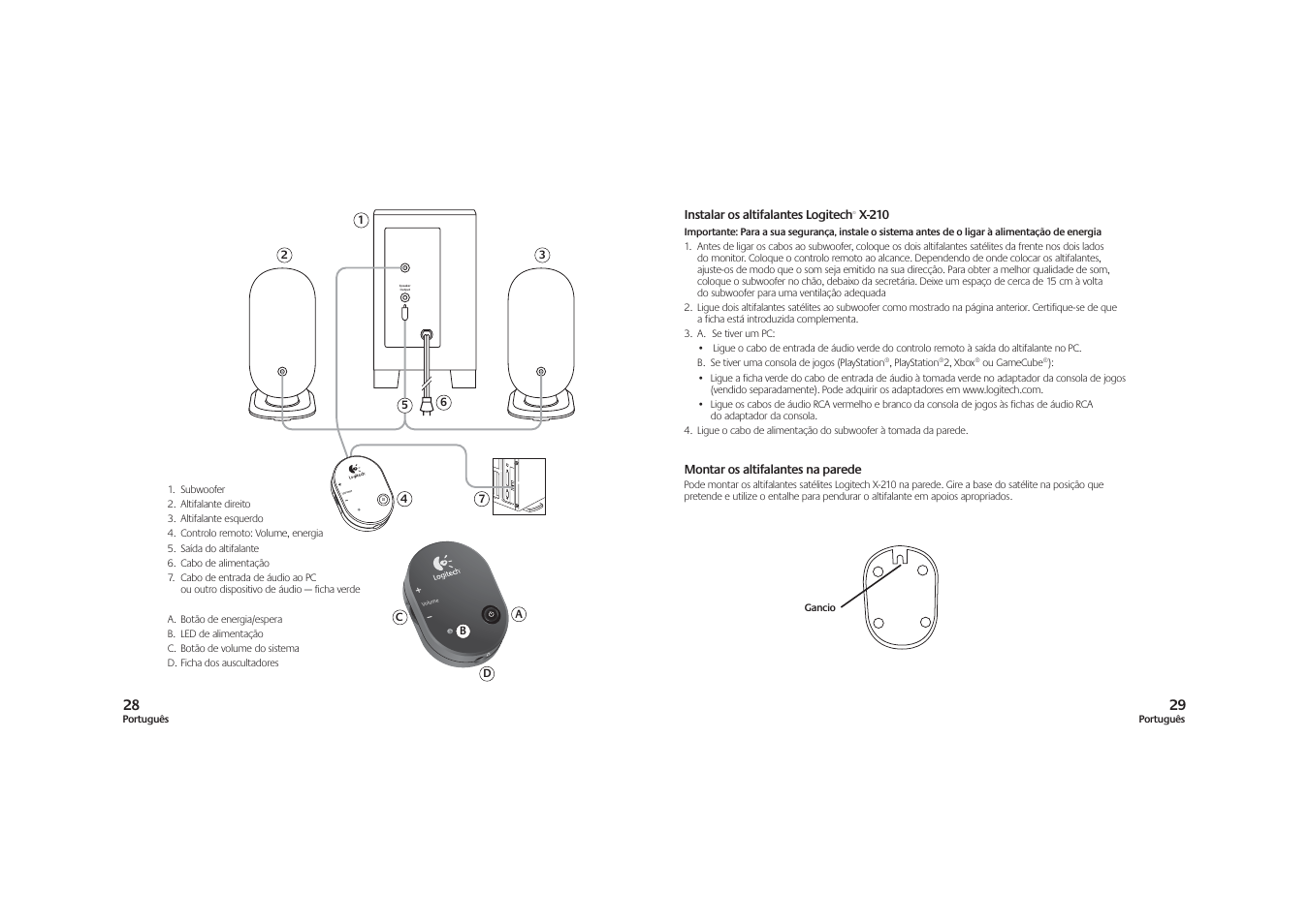 Logitech X-210 User Manual | Page 15 / 42