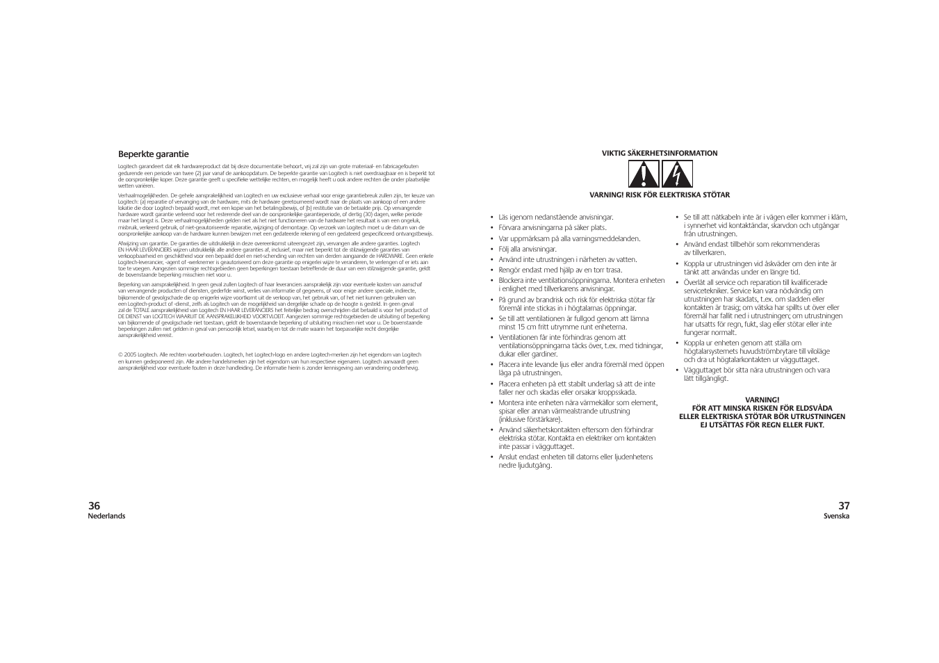 Logitech X-210 User Manual | Page 19 / 42