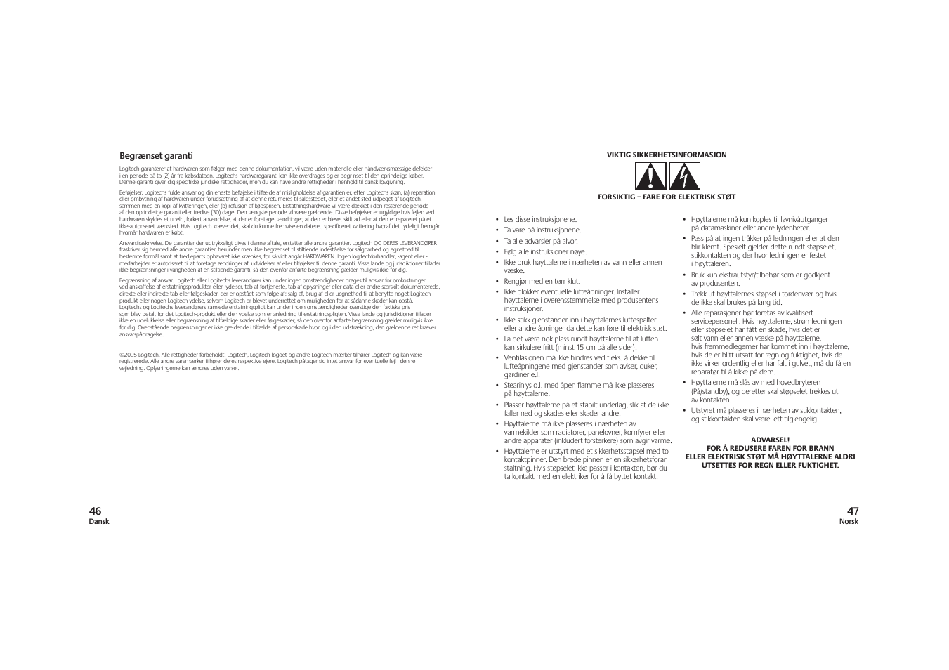 Logitech X-210 User Manual | Page 24 / 42