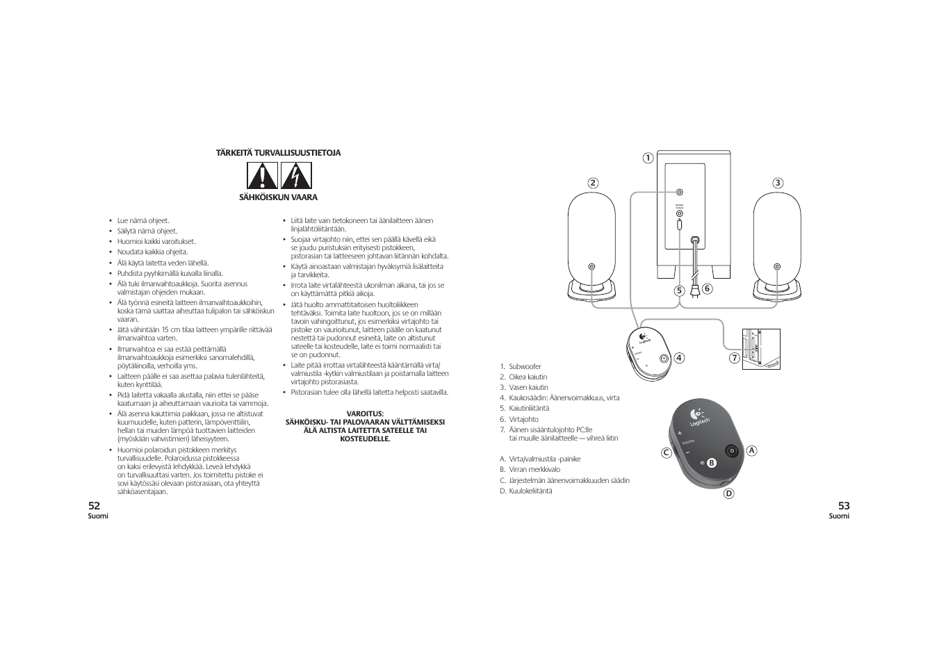 Logitech X-210 User Manual | Page 27 / 42
