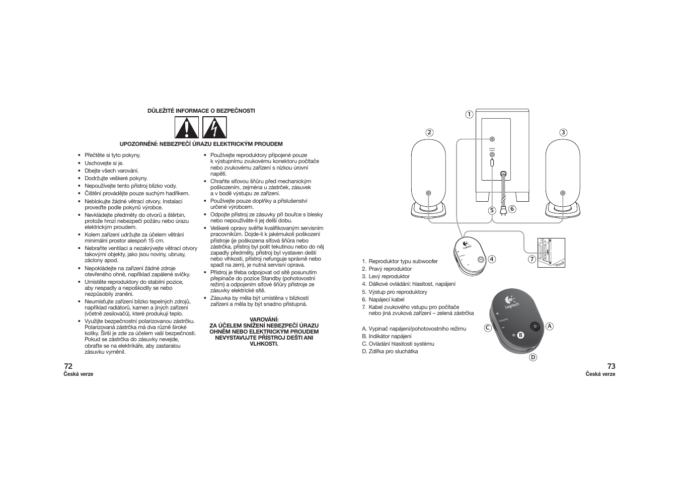 Logitech X-210 User Manual | Page 37 / 42