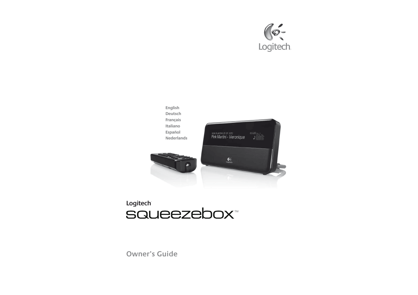 Logitech Squeezebox Receiver User Manual | 92 pages