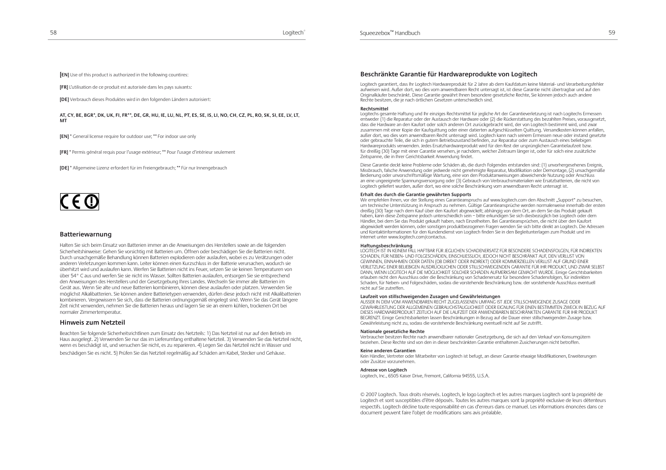 Logitech Squeezebox Receiver User Manual | Page 31 / 92