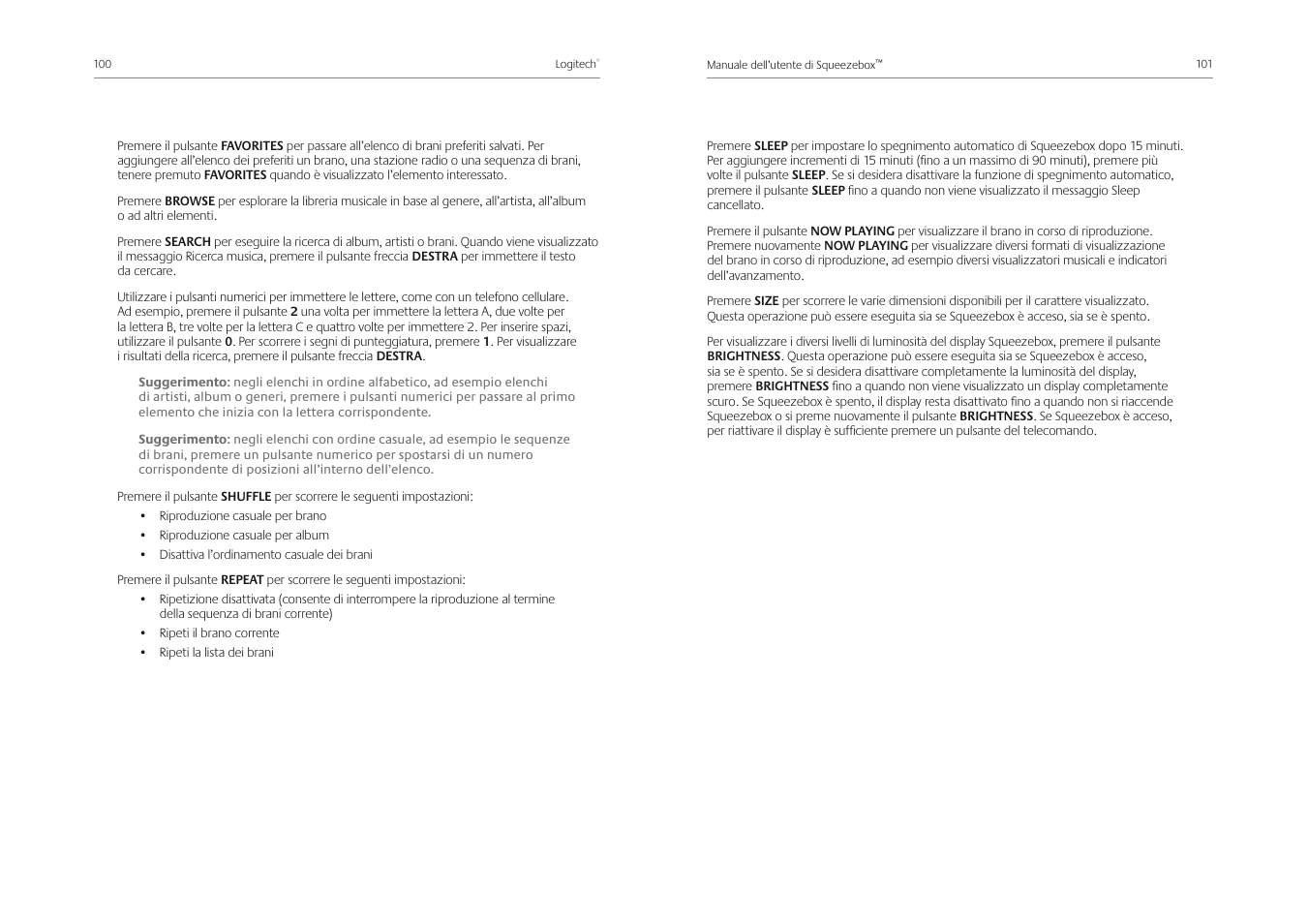Logitech Squeezebox Receiver User Manual | Page 52 / 92