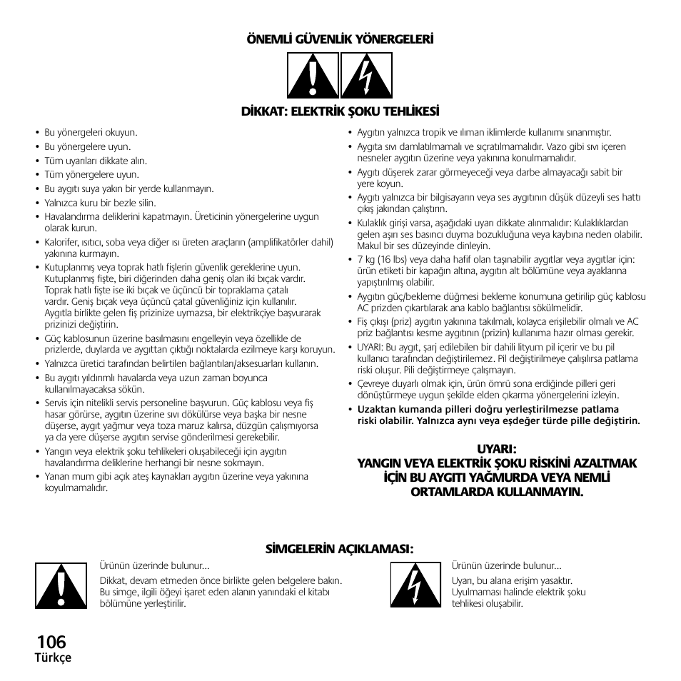 Logitech Z523 User Manual | Page 106 / 114