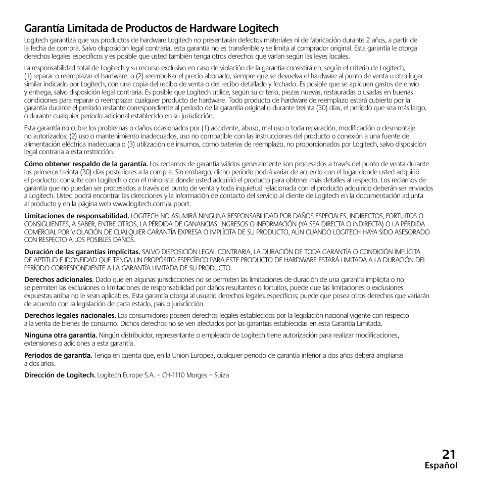 Logitech Z523 User Manual | Page 21 / 114