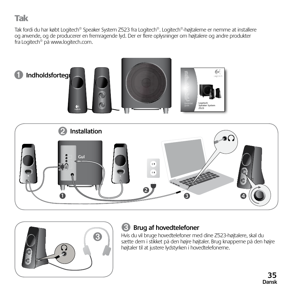 Logitech Z523 User Manual | Page 35 / 114