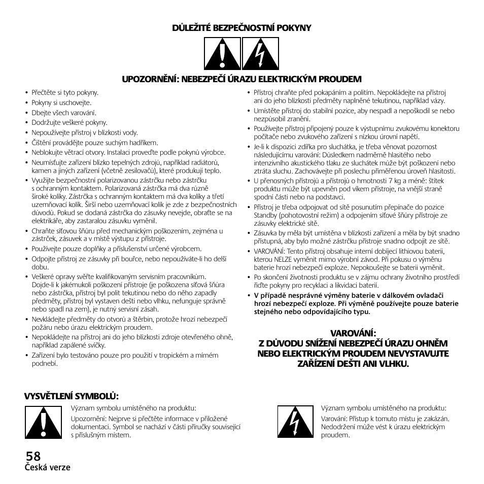Logitech Z523 User Manual | Page 58 / 114