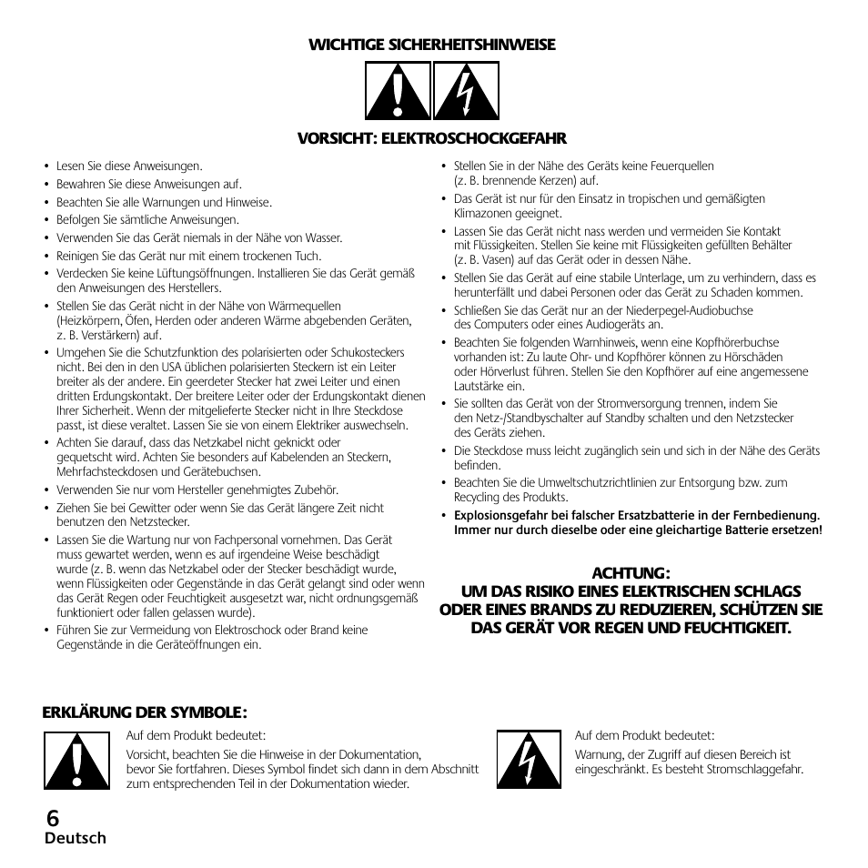 Logitech Z523 User Manual | Page 6 / 114