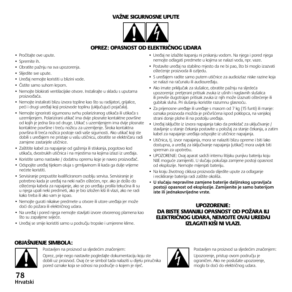 Logitech Z523 User Manual | Page 78 / 114