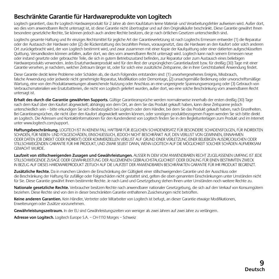 Logitech Z523 User Manual | Page 9 / 114