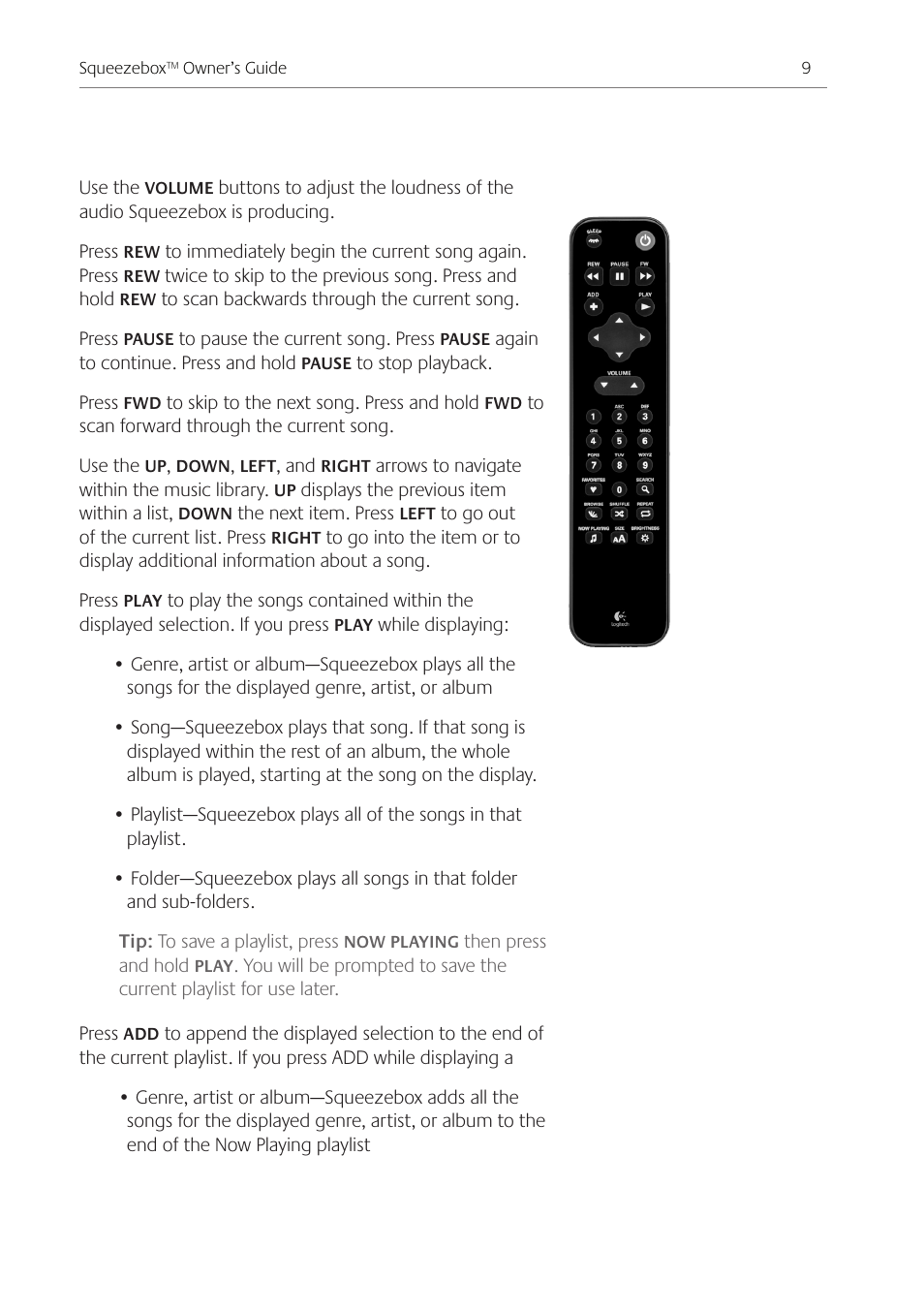 Logitech Squeezebox Ft User Manual | Page 11 / 32