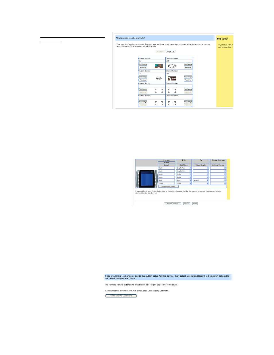 2 creating a custom button, 3 teaching the harmony 880 an infrared command | Logitech Harmony Remote 880 User Manual | Page 18 / 23