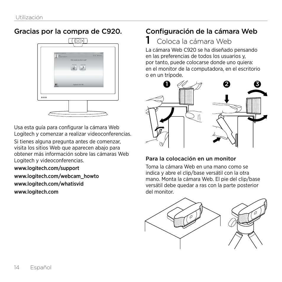 Logitech HD Pro C920 User Manual | Page 14 / 44