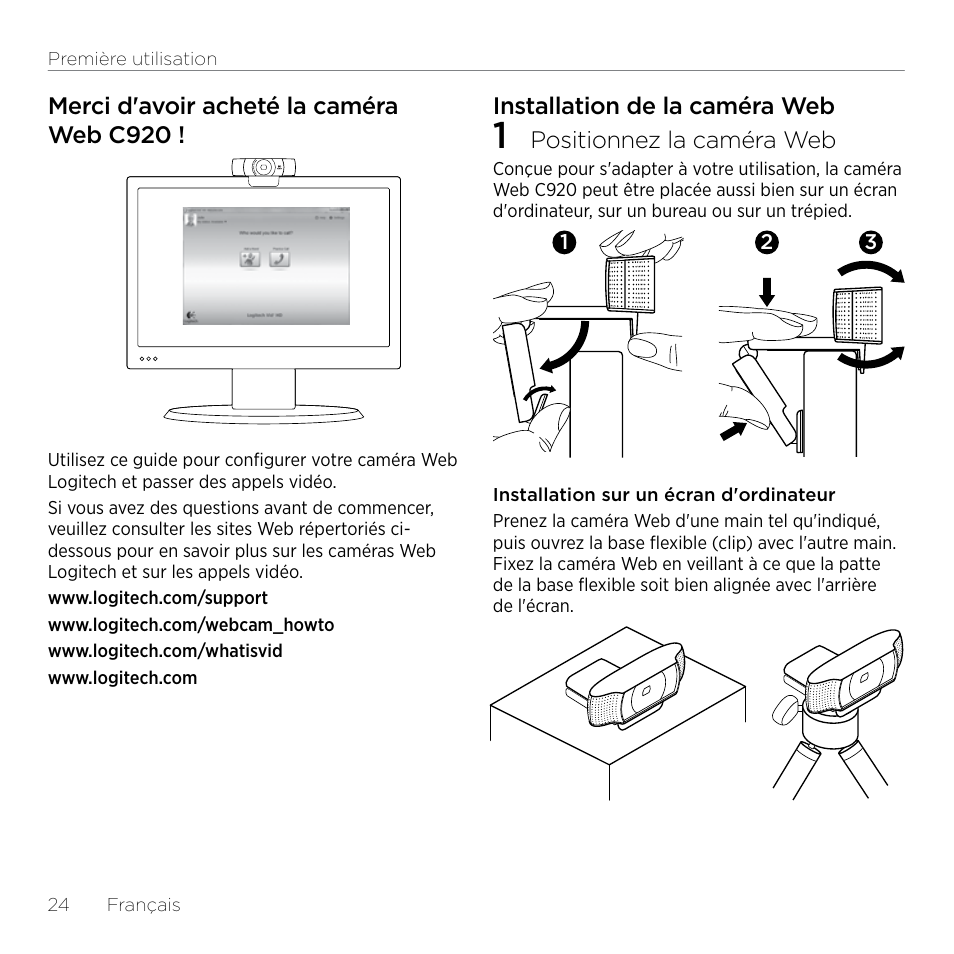 Logitech HD Pro C920 User Manual | Page 24 / 44