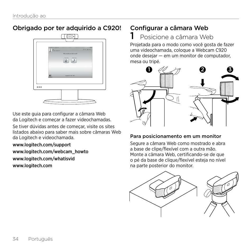 Logitech HD Pro C920 User Manual | Page 34 / 44