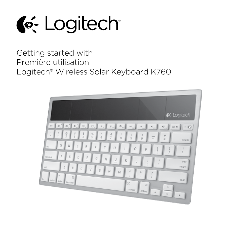 Logitech Keyboard K760 User Manual | 44 pages