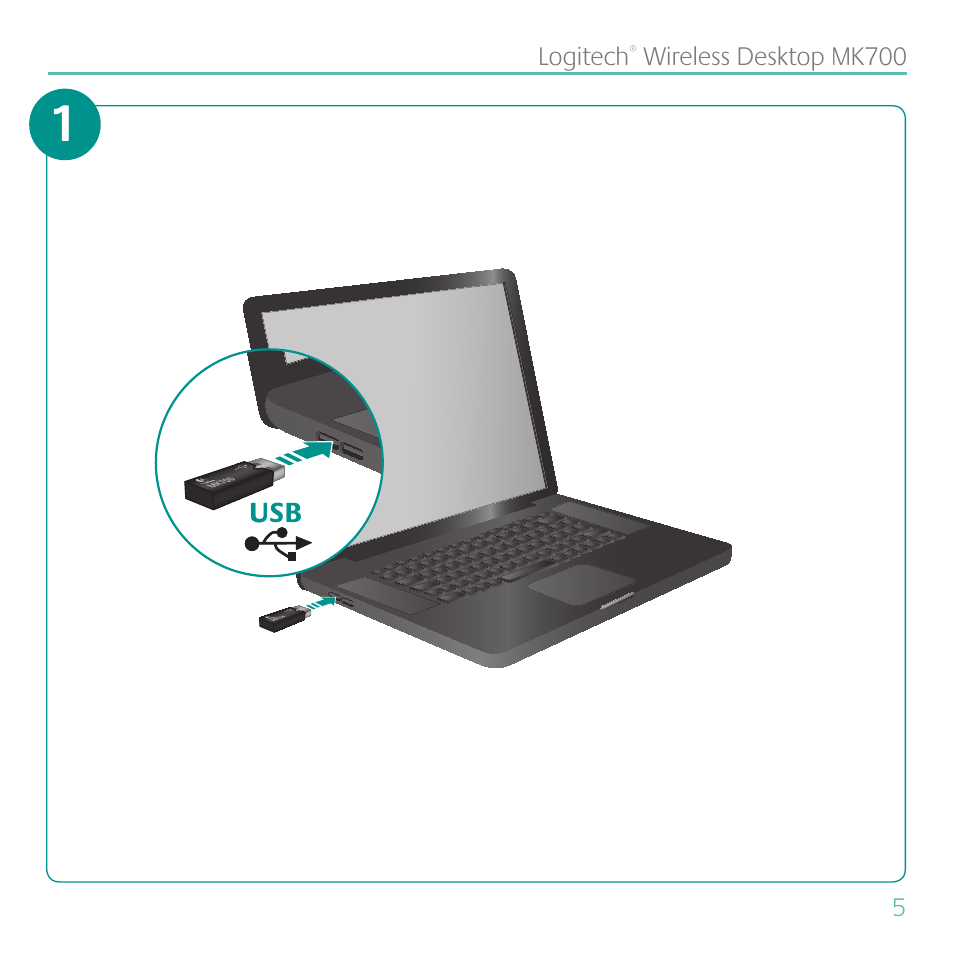 Logitech MK700 User Manual | Page 5 / 60