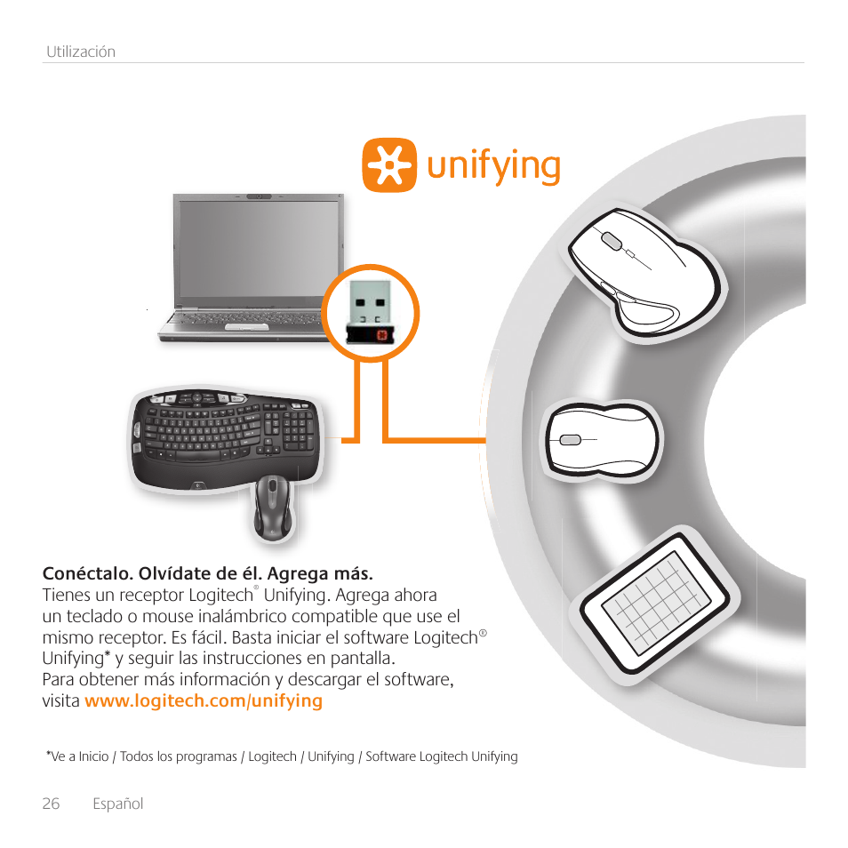 Logitech Wireless Wave Combo MK550 User Manual | Page 26 / 52