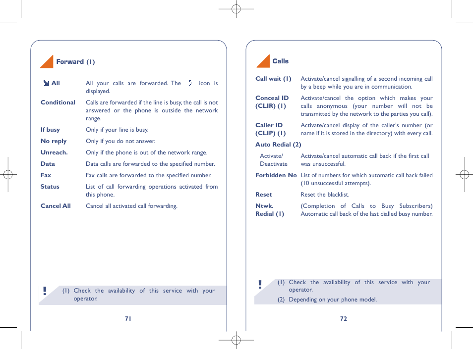 Alcatel OT331 User Manual | Page 37 / 48