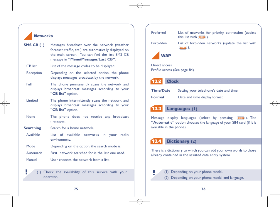 Alcatel OT331 User Manual | Page 39 / 48