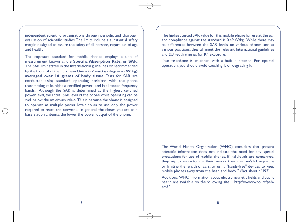 Alcatel OT331 User Manual | Page 5 / 48