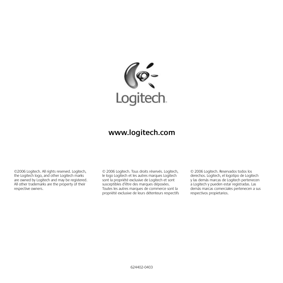 Logitech Speaker System X-540 User Manual | Page 28 / 28