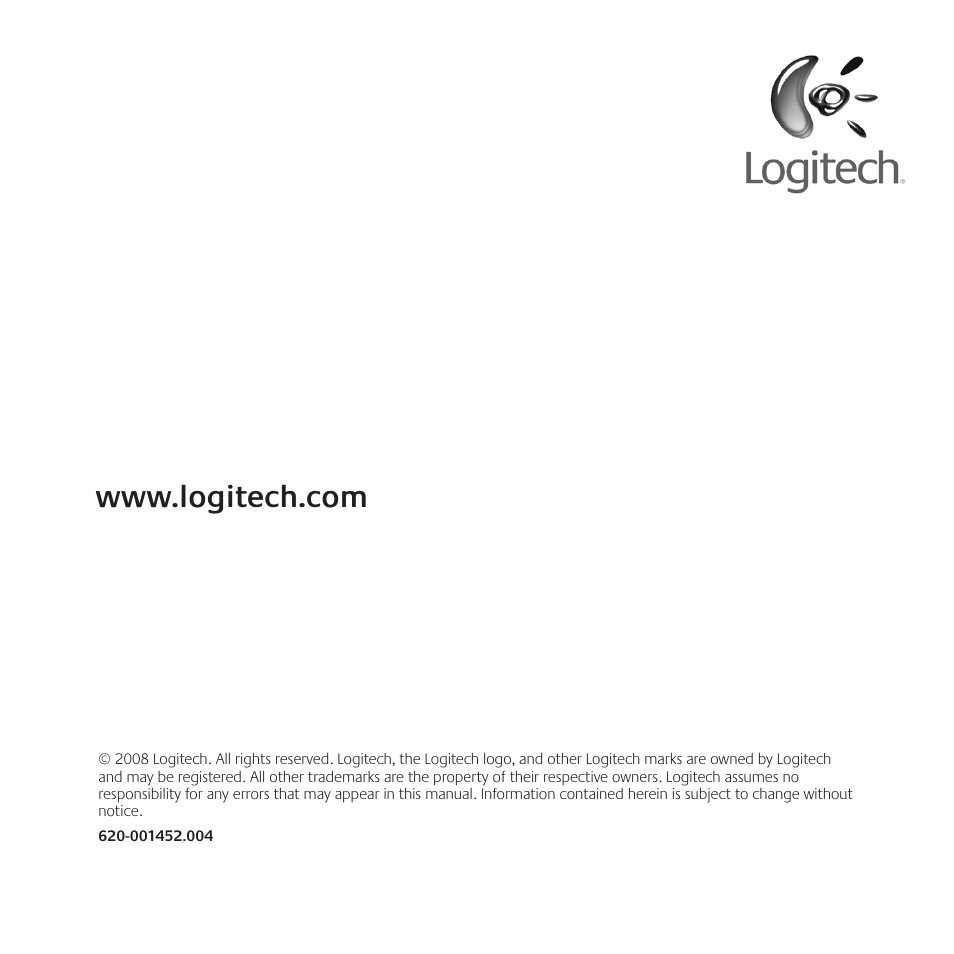 Logitech QuickCam E1000 User Manual | Page 12 / 12