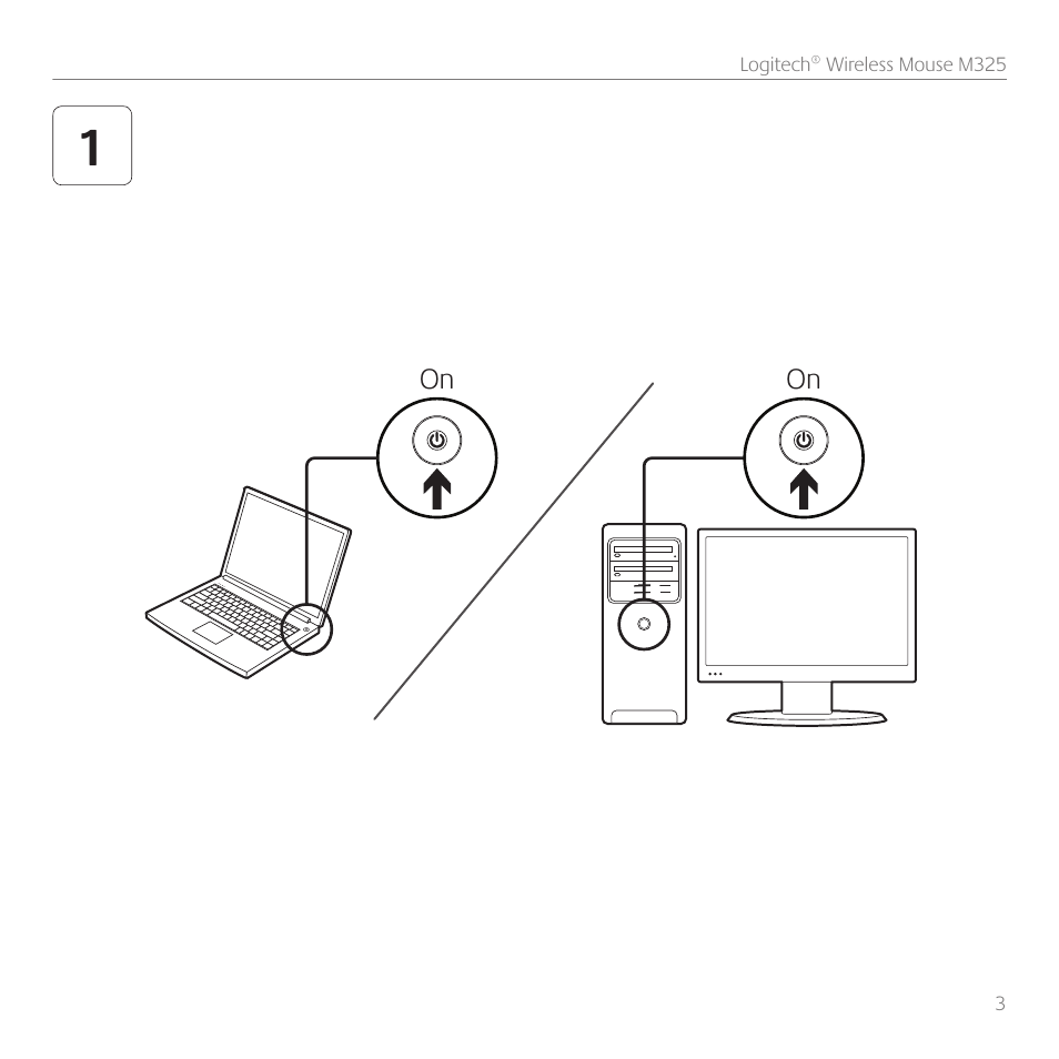 Logitech M325 User Manual | Page 3 / 36