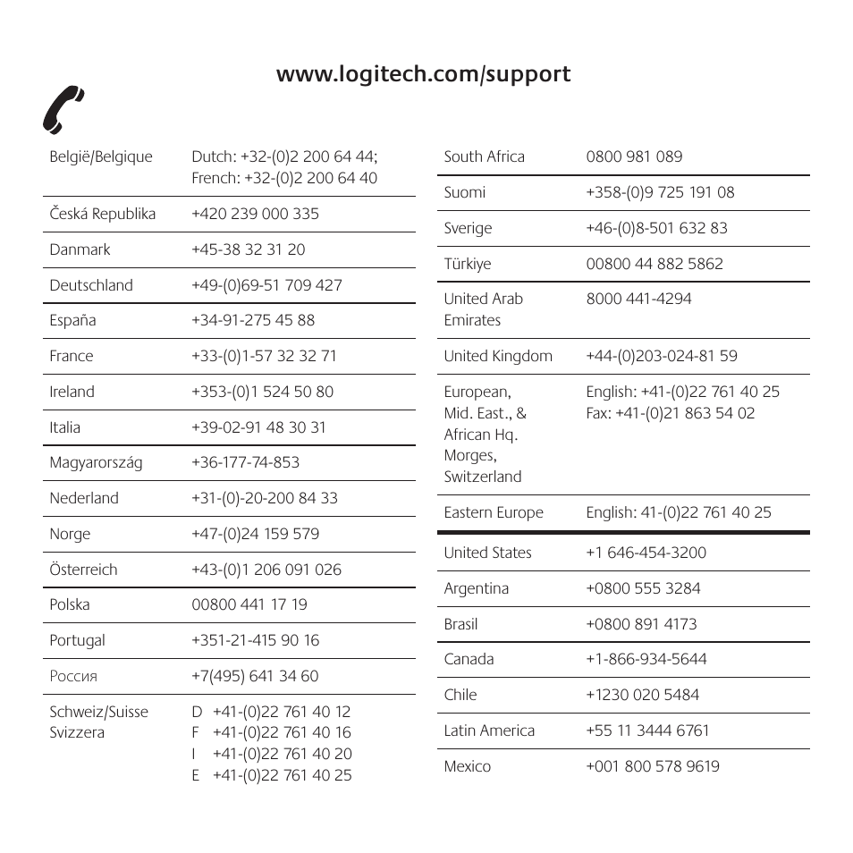 Logitech M325 User Manual | Page 35 / 36