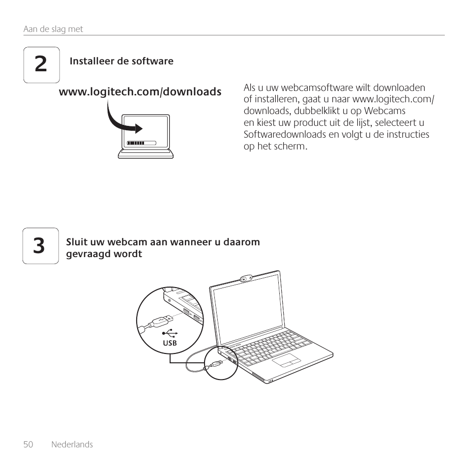 Logitech C110 User Manual | Page 50 / 160