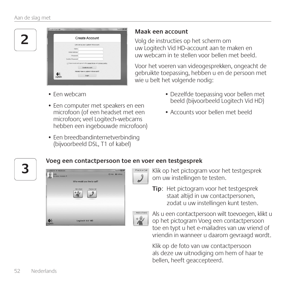 Logitech C110 User Manual | Page 52 / 160