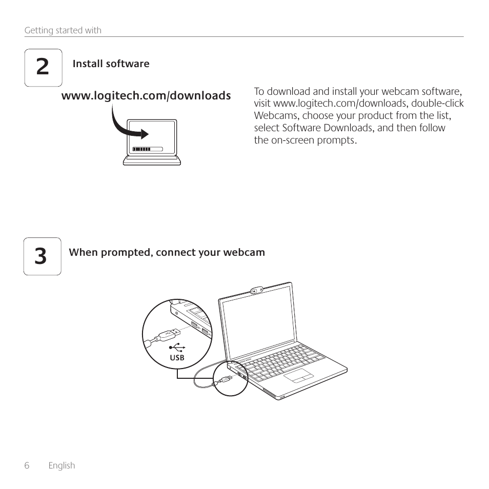 Logitech C110 User Manual | Page 6 / 160