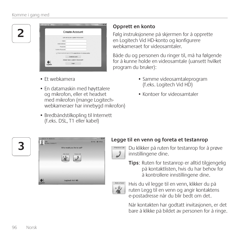 Logitech C110 User Manual | Page 96 / 160